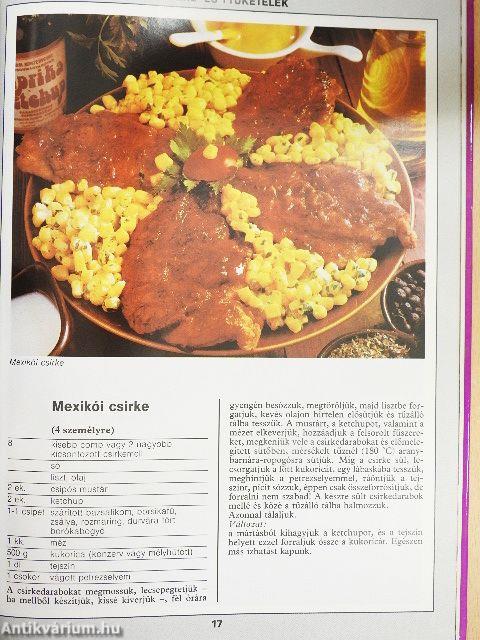 99 szárnyasétel 33 színes ételfotóval