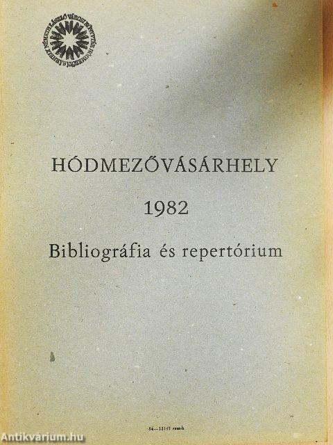 Hódmezővásárhely 1982