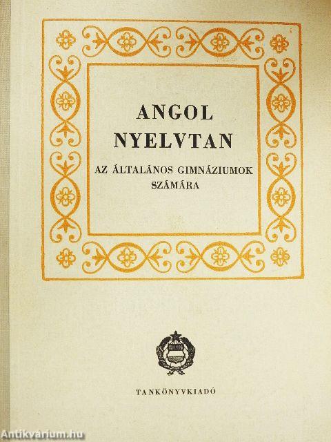 Angol nyelvtan