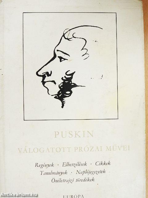 Puskin válogatott prózai művei