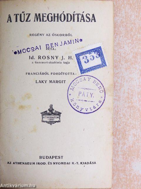 A tűz meghódítása