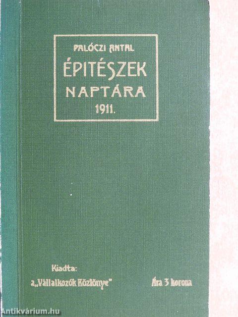 Épitészek naptára 1911.