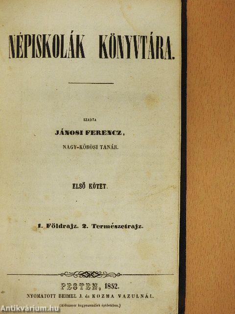 Népiskolák könyvtára I.