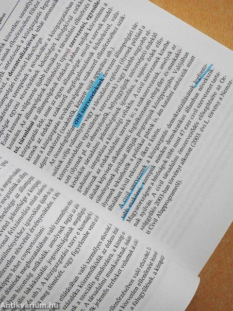 A közigazgatás alapintézményei