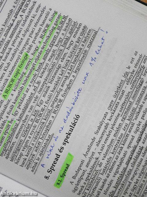 Határidős árupiacok kézikönyve