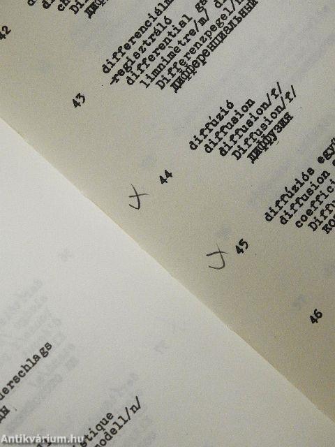 Ötnyelvű vízgazdálkodási szógyűjtemény I-II.