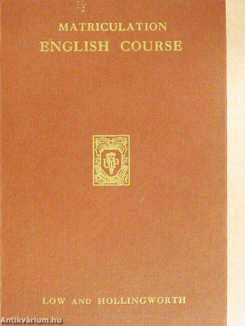 Matriculation English Course 