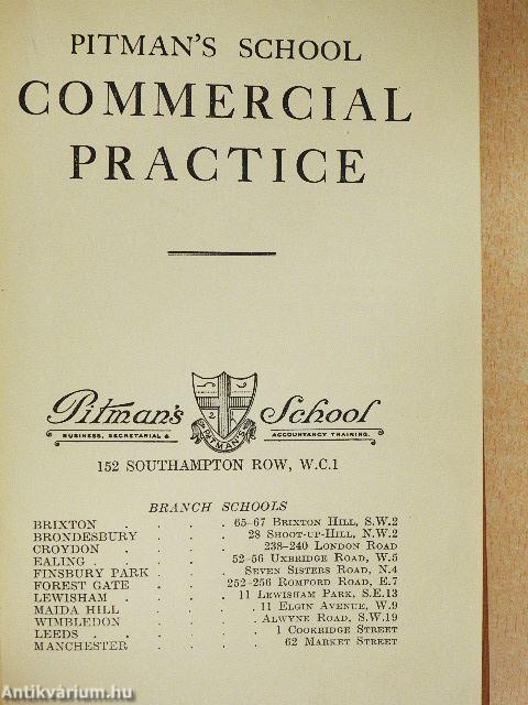 Pitman's School Commercial Practice