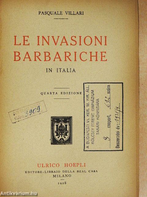 Le invasioni barbariche in Italia