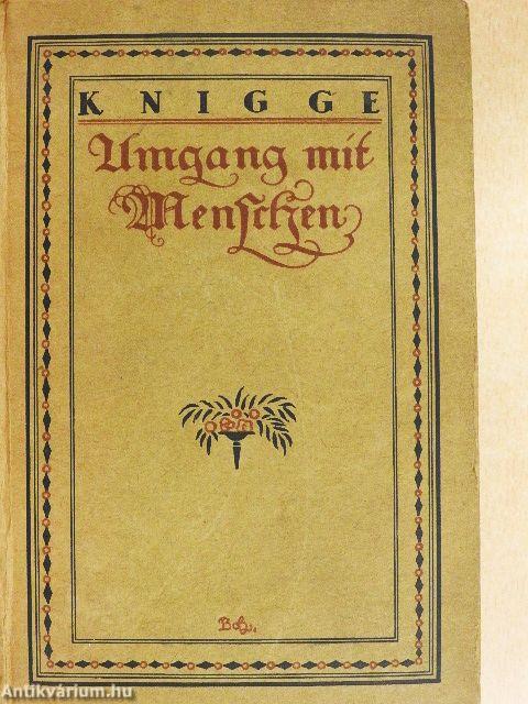 Umgang mit Menschen (gótbetűs)