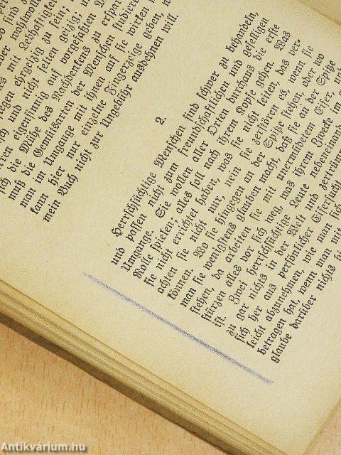 Umgang mit Menschen (gótbetűs)