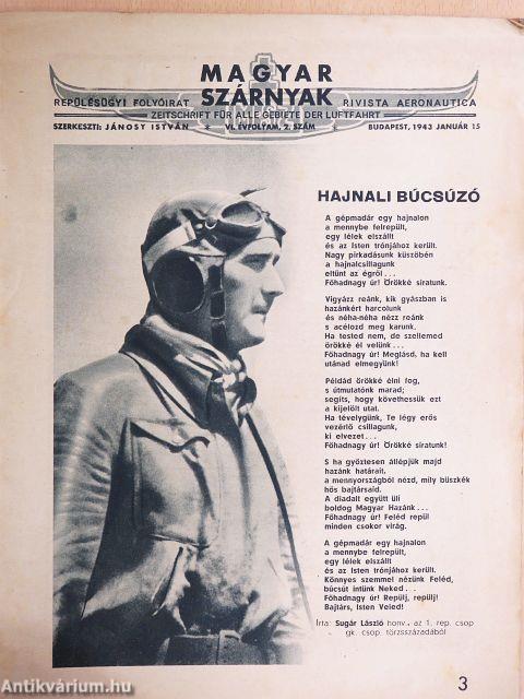 Magyar Szárnyak 1943. január 15.