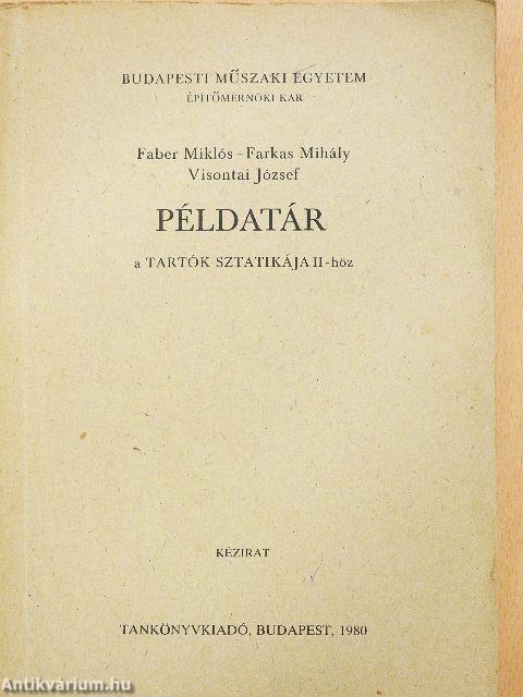 Példatár a Tartók sztatikája II-höz