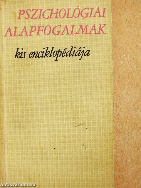 Pszichológiai alapfogalmak kis enciklopédiája