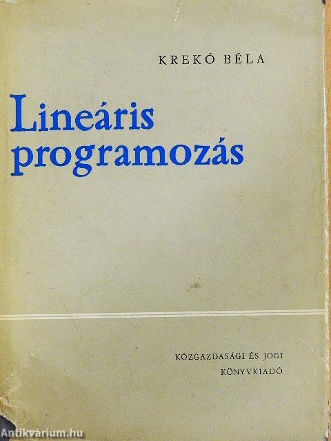 Lineáris programozás
