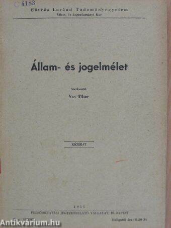 Állam- és jogelmélet