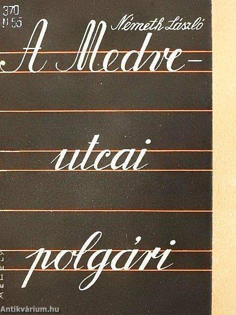 A Medve-utcai polgári