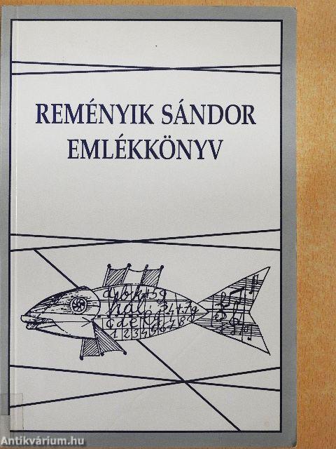 Reményik Sándor emlékkönyv