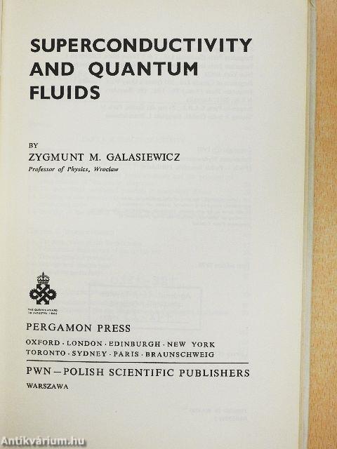 Superconductivity and Quantum Fluids