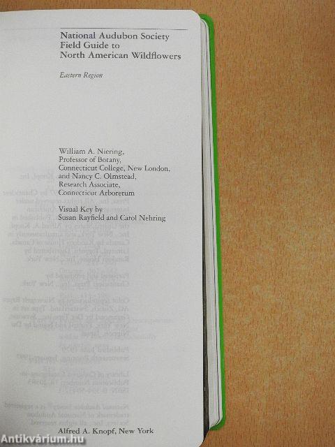 National Audubon Society Field Guide to North American Wildflowers