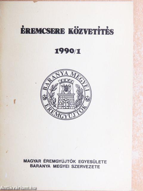 Éremcsere közvetítés 1990/1