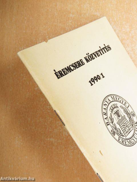 Éremcsere közvetítés 1990/1