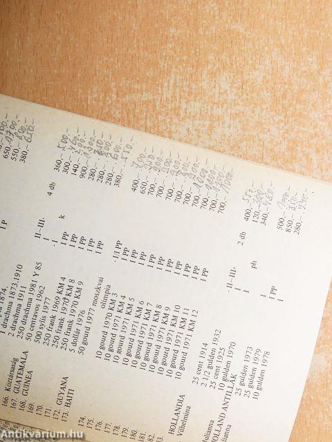 Országos Éremcsere Közvetítés 1986/2