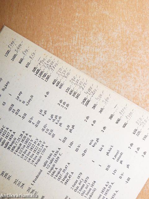 Országos Éremcsere Közvetítés 1985/4