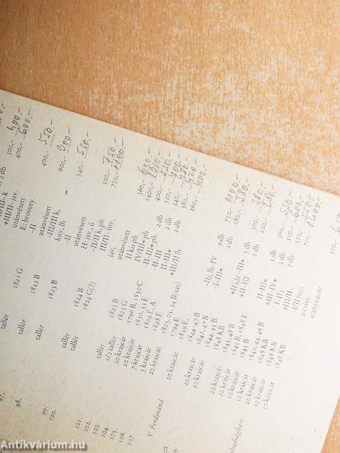 Országos Éremcsere-Közvetítés 1984/3