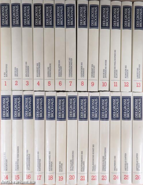 Der Grosse Brockhaus 1-26.