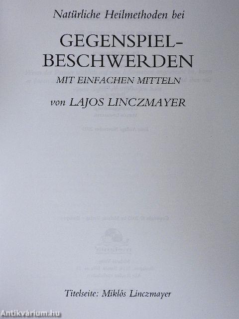 Natürliche Heilmethoden bei Gegenspiel-beschwerden