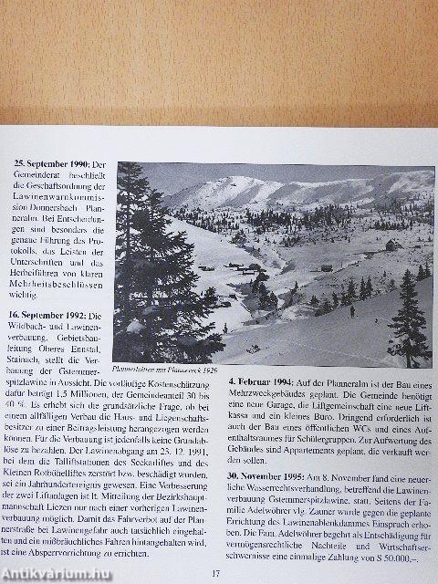 Die Planneralm einst und jetzt