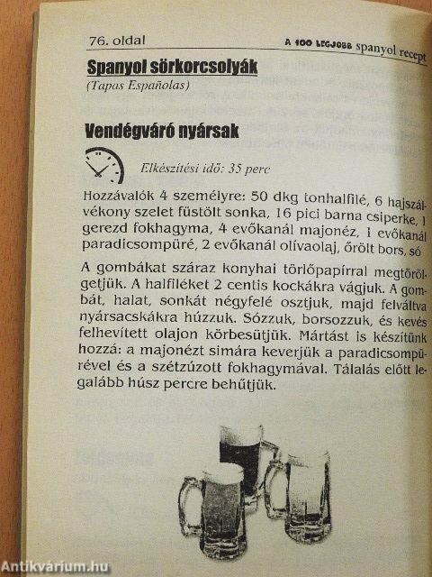 A 100 legjobb spanyol recept