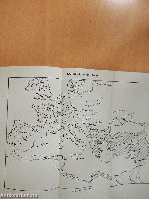 Egyetemes történelem 476-1492