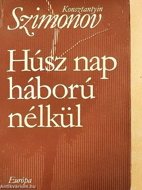 Húsz nap háború nélkül