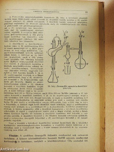 Bevezetés a kémiai analízisbe II.