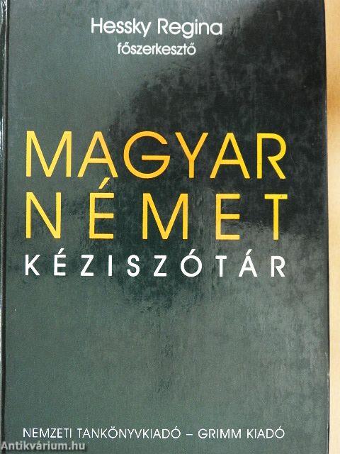 Magyar-német kéziszótár