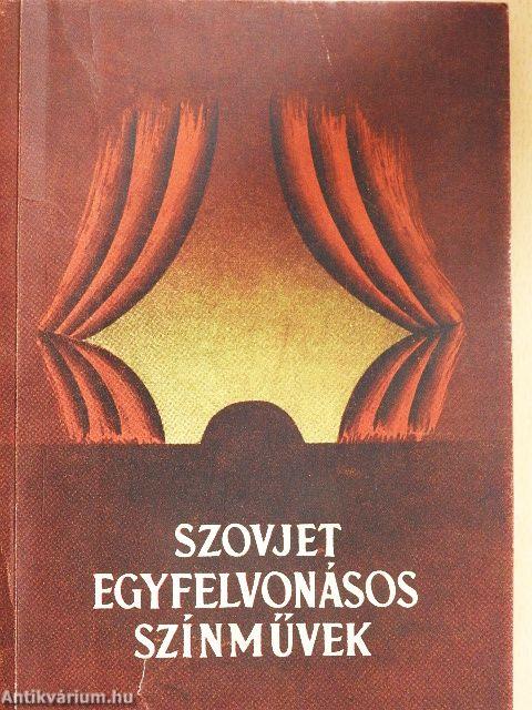 Szovjet egyfelvonásos színművek