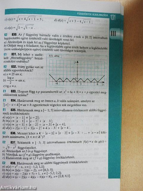 Matematika - Gyakorló és érettségire felkészítő feladatgyűjtemény II.