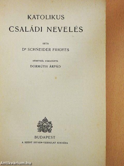 Katolikus családi nevelés