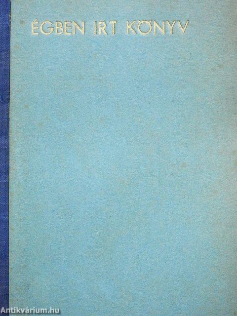 Égben irt könyv