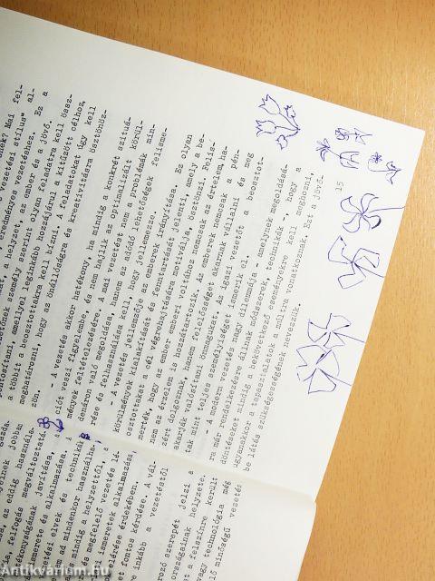 Vezetési és szervezési ismeretek