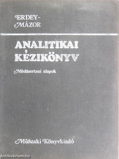 Analitikai kézikönyv