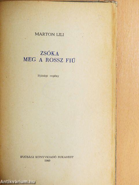 Zsóka meg a rossz fiú