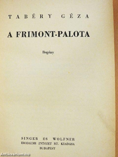 A Frimont-palota