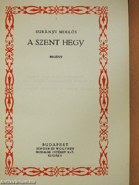 A szent hegy/A mágus