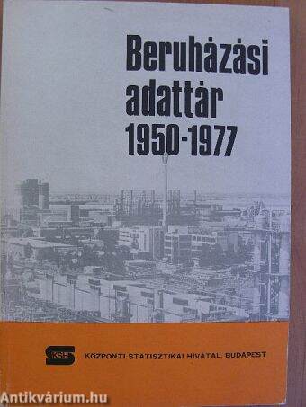 Beruházási adattár 1950-1977