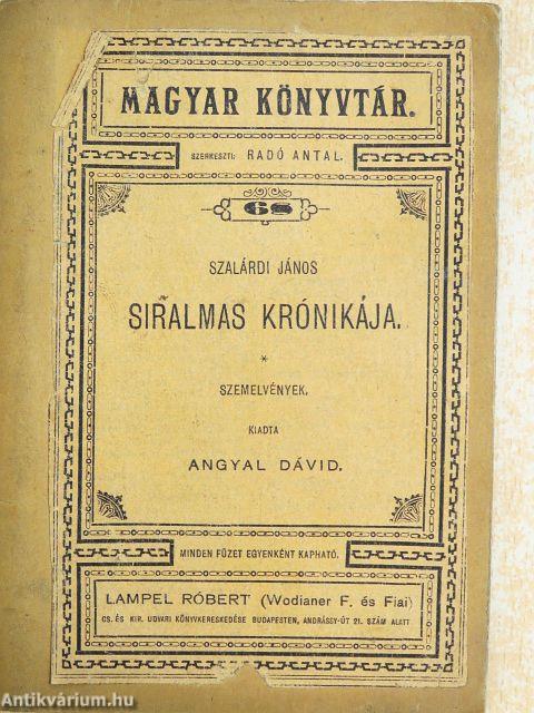 Szalárdi János siralmas krónikája