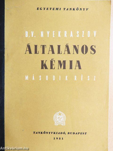 Általános kémia II.
