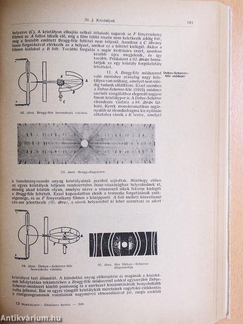 Általános kémia II.